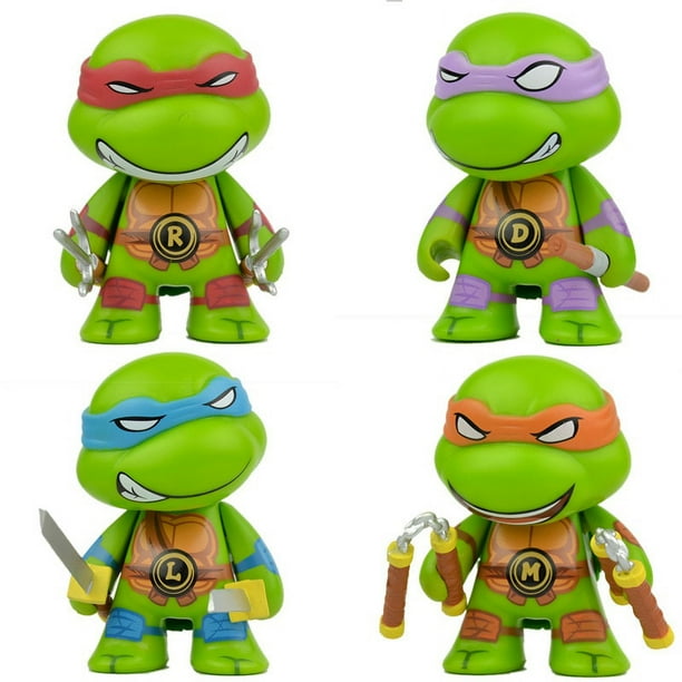 Figura de acción de Tortugas Ninjas mutantes adolescentes, modelo de colección de PVC Don, juguetes móviles Leonardo, Raphael, TMNT 2012