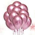 thumbnail image 2 of BESTYASH 50Ud Globos De Látex Rosa Metálico Para De Fiesta Y Eventos Festivos, 2 of 7
