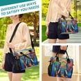 thumbnail image 5 of Small Cooler Bag Lunch Bag Portable Meal Bag Work Meal Bag Outdoor Meal Bag Travel Meal Bag Picnic Meal Bag Going Out Meal Bag Rainbow Cute Elephant, 5 of 6
