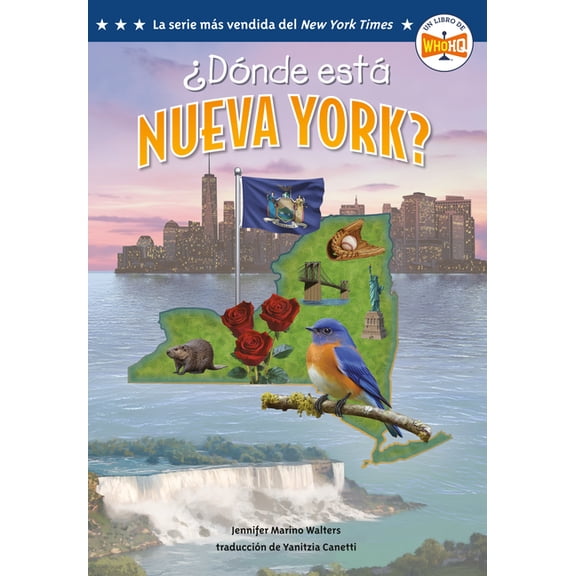 Who Hq: The 50 States ¿Dónde Está Nueva York? (Where Is New York? Spanish Edition), (Paperback)