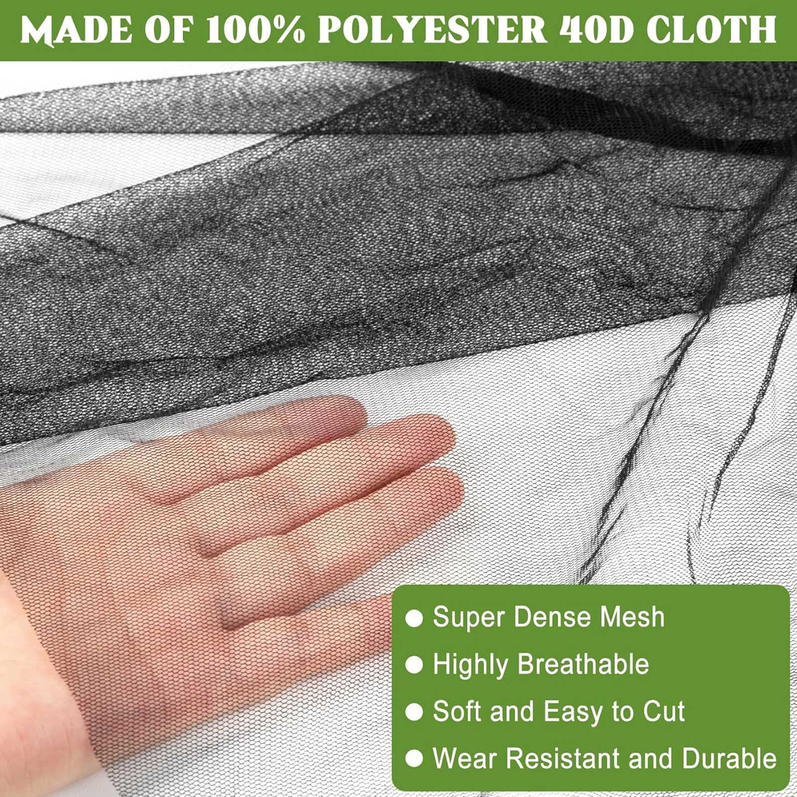 4 Corners Post Canopy Bed Curtains Canopy - Bed Canopy for Queen Size Bed, Princess Canopy for Girls Bed, Canopy Bed Drapes Adults, uxurious Mosquito Net Bedroom Decor, Bed Drape Elegant Mosquito Net