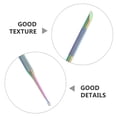 thumbnail image 3 of WEUVEB 1Set Stainless Steel Cuticle Cleaner Tool with Sandpaper Sheets for Precision and, 3 of 6