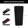 thumbnail image 3 of RUseeN 1 Pack Silicone Heat Resistant Mat Pouch for Hair Straightener, Curling Iron, Flat Iron and Hot Hair Tools, Black, 11 * 5 Inches, 3 of 7