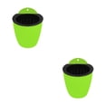 thumbnail image 3 of kurtrusly Flowerpot With Self-watering Feature Special For And Durability Space-saving Green 11*11cm 2Set, 3 of 6