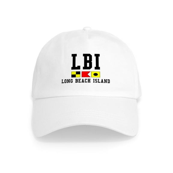 CafePress - Long Beach Island, NJ Cap - Adjustable 100% Brushed Unisex Casual Cotton Baseball Cap, Beige, 1