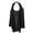 Black, variant on FASHOFT Women's Gothic Sheer Halloween Shawl Cape Cloak Tulle Mesh Cosplay Outfit Masquerade Party Stage Performance Fancy Dress Up Halloween One Size