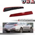 thumbnail image 1 of Suitable for Acura TL 2009 2010 2011 right left rear engine reflector light red-, 1 of 3