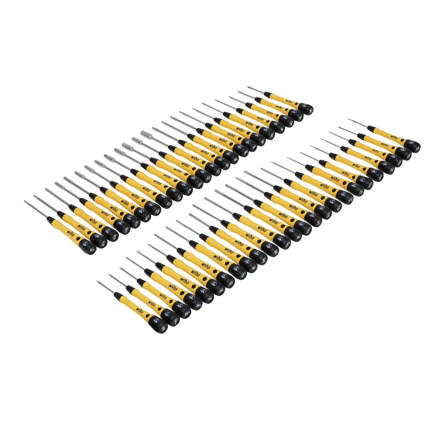 Wiha ESD Safe Screwdriver Set, NmPcs50 92093