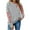 Gray#39, variant on YOIAVAIOY Women Love Print Sweatshirts Cute Heart Graphic Pullover Long Sleeve Crew Neck Valentine Sweatshirt Pink M