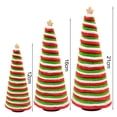 thumbnail image 2 of Mini árbol de Navidad Toudaret, árbol de Navidad artificial de 4 tamaños, para decoración navideña, mesa navideña, fiestas en casa, manualidades., 2 of 5