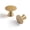 Light Brushed Brass, variant on Goo-Ki Light Brushed Brass Cabinet Drawer Knobs, Zinc Alloy 1.8" Dia Cabinet Handles Hardware for Dresser,Wardrobe,Cupboard, 12 Pack