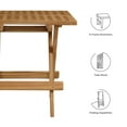 thumbnail image 2 of Modway Vienna Side Table in Natural Patio Furniture, 2 of 11
