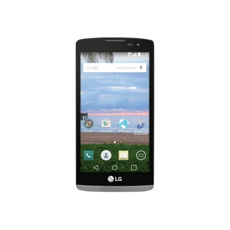 LG Power L22C - 3G smartphone - RAM 1 GB / Internal Memory 8 GB - microSD slot - LCD display - 4.5" - 854 x 480 pixels - rear camera 5 MP - front camera 0.3 MP - TracFone