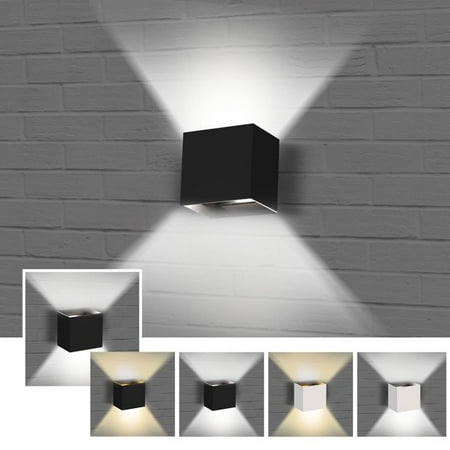 

PEACNNG Dimmable Wall Sconces Modern LED Wall Lamp 12W Indoor Wall Sconce Up Down Hallway Wall Mounted Light Fixtures for Bedroom Living Room Warm Light