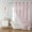 Blushpink, variant on MintGreen No Hook Waffle Weave Shower Curtain with snap-in Liner Replacement, 230GSM Waterproof Fabric Hotel Shower Curtain Set for Bathroom, Through Mesh Top Window,71Wx74H