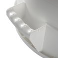 thumbnail image 3 of Contenedor de residuos Winco de 10 galones, resistente, blanco, 3 of 5