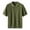 Army Green, variant on Afdoent Golf Shirts For Men Summer Casual Shirt Male Half Sleeved Loose Lapel Knit Shirt Solid Color Tops Fashion