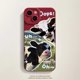 thumbnail image 5 of Korean Cute Collage Sunglasses Cow Phone Case For iPhone 15 14 13 12 Pro Max 11 Lovely Cool Silicone Shockproof Soft Back Cover, 5 of 5
