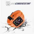 thumbnail image 2 of Correa compatible con Apple Watch Series 7 de 41 mm, Series 6, 5, 4 de 40 mm y Series 3 de 38 mm, correa resistente de TPU con funda de protección completa para mujer/hombre, color naranja, 2 of 5