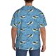 thumbnail image 3 of Fotbe Dolphin Lovers Camisa Estampada de Manga Corta para Hombre, Casual de Verano, Estilo Playero, Sin Arrugas-4X-Large, 3 of 5