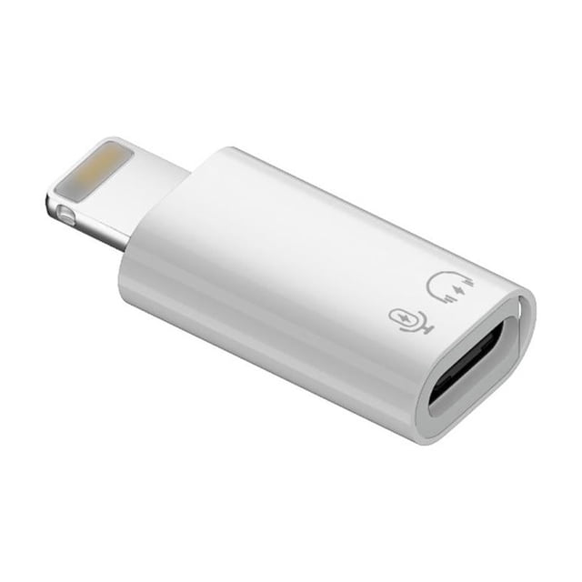 Audio Adapter 8-PIN to USB 30 OTG in 2-in-1 Microphone Adapter O2M1 G3L8 Q