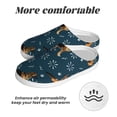thumbnail image 6 of Kdxio German Shepherd Dog Women's Men's Slippers Plush Slip-On House Slipper for Winter Indoor Soft Cushion Non-slip Fluffy Slides Slippers-35/36, 6 of 7