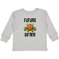 thumbnail image 3 of Inktastic Weightlifting Funny Future Lifter Boys or Girls Long Sleeve Toddler T-Shirt, 3 of 5