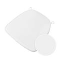 thumbnail image 3 of White 2" Thick Chiavari Chair Pad, Seat Cushion with Velcro Straps by Chivari, 20 Pad Bundle by Chivari, 3 of 6
