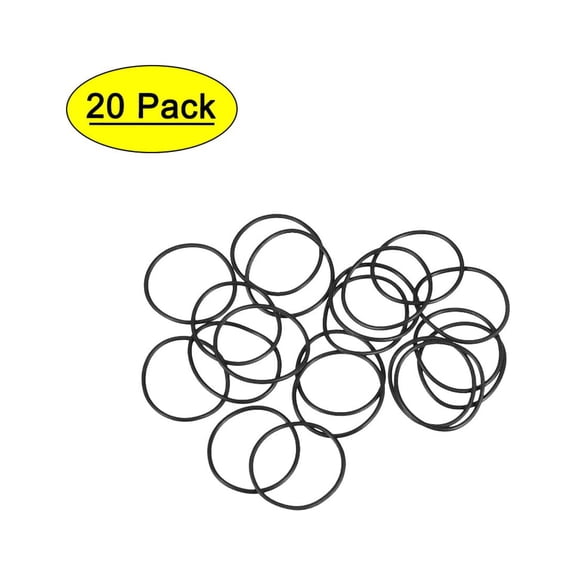 O-Rings Nitrile Rubber 23mm x 25mm x 1mm Seal Rings Sealing Gasket 20pcs