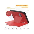 thumbnail image 1 of Magnetic Stand Case for iPad 6th / 5th Generation - [Multiple Angles] Shockproof Protective Cover with Pencil Holder & Card Slot,Auto Wake Sleep for iPad 9.7 inch 2018 2017/Pro 9.7/Air 2 Red, 1 of 7
