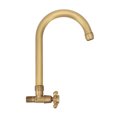 thumbnail image 3 of Sink Faucet Antique Brass Single Handle Faucet Cross Knob Handle Stable Water Pressure Easy To Install For Kitchen ANGGREK Otros, 3 of 7