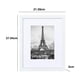 thumbnail image 3 of Juego de 5 marcos de fotos coleccionables de pared, color blanco, de 8,5 x 11 pulgadas Blanco de 8.5 pulgadas x 11 pulgadas, 3 of 9