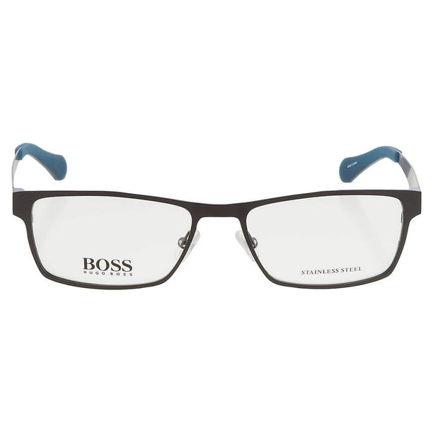 Hugo Boss Demo Rectangular Men's Eyeglasses BOSS 0873 00MB 54 - Walmart.com