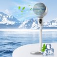 thumbnail image 2 of A High - Power Usb Rechargeable Remote - Controlled Oscillating Air Circulator Fan For Home And Office Use, 2 of 5