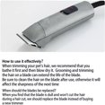 thumbnail image 3 of CSYANXING 7F Pet Clipper Blade Replacement Andis Oster Wahl KM10 Powder Metallurgy Ceramic Durable Cutting, 3 of 10