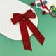 thumbnail image 5 of Conjunto de adornos para árbol de Navidad | Decoraciones colgantes de lazos de poliéster rojo y bastón de caramelo | Detalles de decoración navideña | Molduras festivas interiores y exteriores |, 5 of 6
