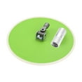 thumbnail image 2 of Cabezal de lijadora de poste para paneles de yeso de 9 pulgadas, cabezal de lijado de aleación de aluminio giratorio de 360 ​​grados Verde, 2 of 8