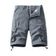 thumbnail image 1 of pstuiky Pantalones cortos para hombre, Pantalones cortos cargo de talla grande para hombre, con múltiples bolsillos, holgados, para playa y verano Pantalones cortos de baloncesto, 1 of 3