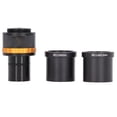 thumbnail image 2 of Microscope Electronic Eyepiece, Biological Microscopes Lens 25mm Camera Interface Multifunctional Wide Application Aluminum Alloy  for Laboratories, 2 of 7