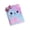C, variant on Lksixu Cartoon Plush Pocket Notebook, 4.3"x5.7" Cute Fuzzy Cat Design Notepads with Sequined Bow, 160 Pages Lined Journal Notebooks, Portable Small Memo Diary for Travel Office Writing Drawing
