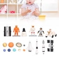 thumbnail image 3 of Juego De Modelos Espaciales, Colores Vivos, Plástico Seguro, 19 Piezas, Juguetes Modelo Espacial Para Niños, 3 of 8