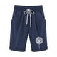 thumbnail image 1 of Mujeres Pantalones Cortos Casual, Cintura Elástica Día de la Independencia de la Impresión Pantalones Cortos con Cordón con Bolsillos para Verano Primavera de Uso Diario, Pantalones Cortos de Verano P, 1 of 4