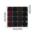thumbnail image 4 of Seyotauo 16 Pcs Velvet Christmas Ball Ornaments -Flocked Shatterproof Christmas Tree Decorations Plastic Xmas Decorative Hanging Ornaments for Xmas Home Decor,4 Style, 4 of 7