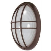 Nuvo 60-529 - 1 Light - 13" - Large Oval Cage Bulk Head - Die Cast Bulk Head