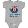 thumbnail image 3 of Inktastic Grandma and Grandpa Love Me Boys Boys or Girls Baby Bodysuit, 3 of 5