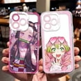 thumbnail image 2 of Carcasa Para Teléfono Iphone 11 12 13 14 Pro Max 14 Plus 13 Mini Angel Eyes Demon Slayer Suave Transparente Silicona Protección Completa Funda, 2 of 4