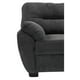 thumbnail image 4 of Sala 2-2 TRINITY Monza 2 Piezas (Love Seat, Love Seat) Gris Carbón Para Sala, 4 of 5