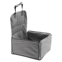 Unique Bargains Dog Car Seat Cover for Back Seat Multi-Layered Waterproof Dog Hammock for Car Gray