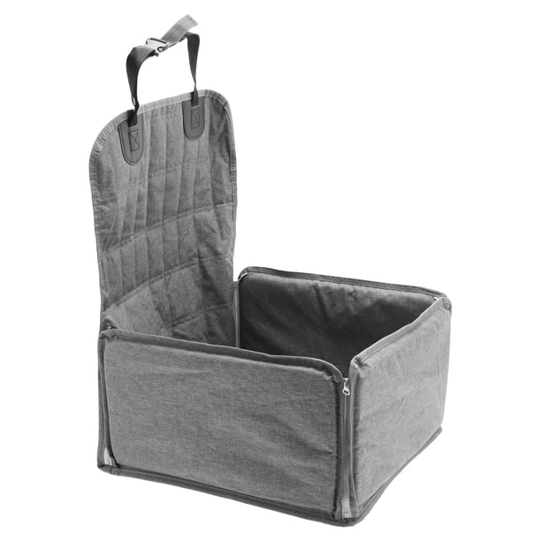 Cubierta de Asiento para Perros Unique Bargains con Aletas Laterales, Protector de Asiento para Gatos Impermeable y Antideslizante para Mascotas Gris