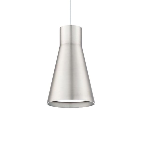 PD-251005-CS-BN WAC Limited Twist-N-Lite - 12W 1 LED Mini Pendant-5 Inch Tall and 8 Inch Wide-Brushed Nickel Finish